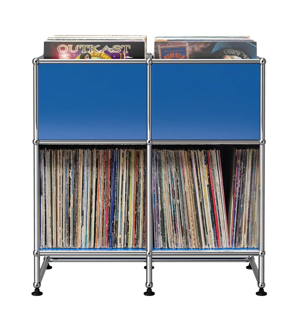 USM Vinyl Storage Cabinet x2