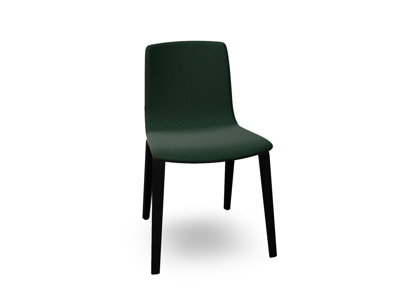 Aava 02 Wooden Chair with Front Upholstery Chairs Arper