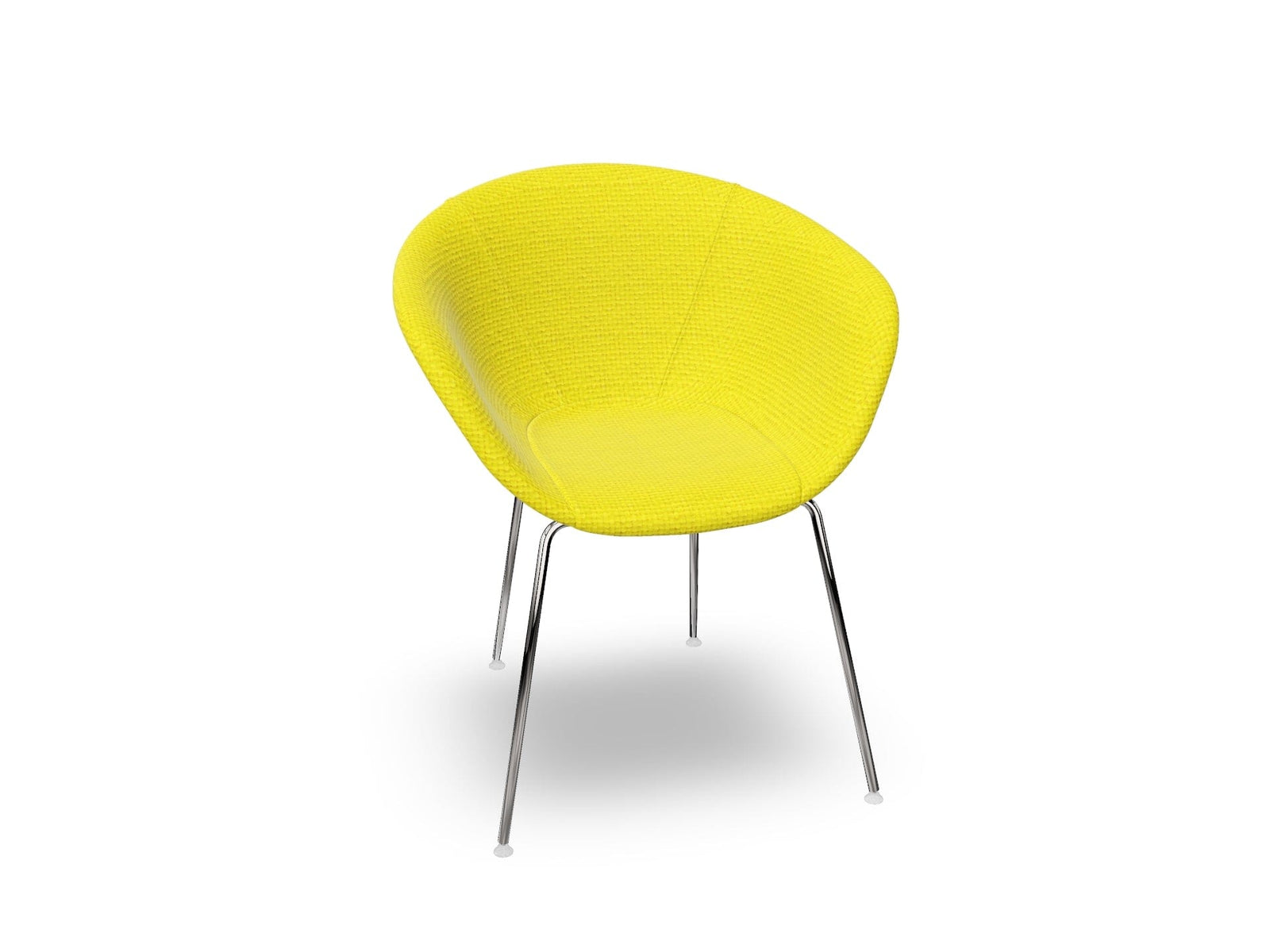 Duna 02 Four Leg Chair Fully Upholstered Chairs Arper