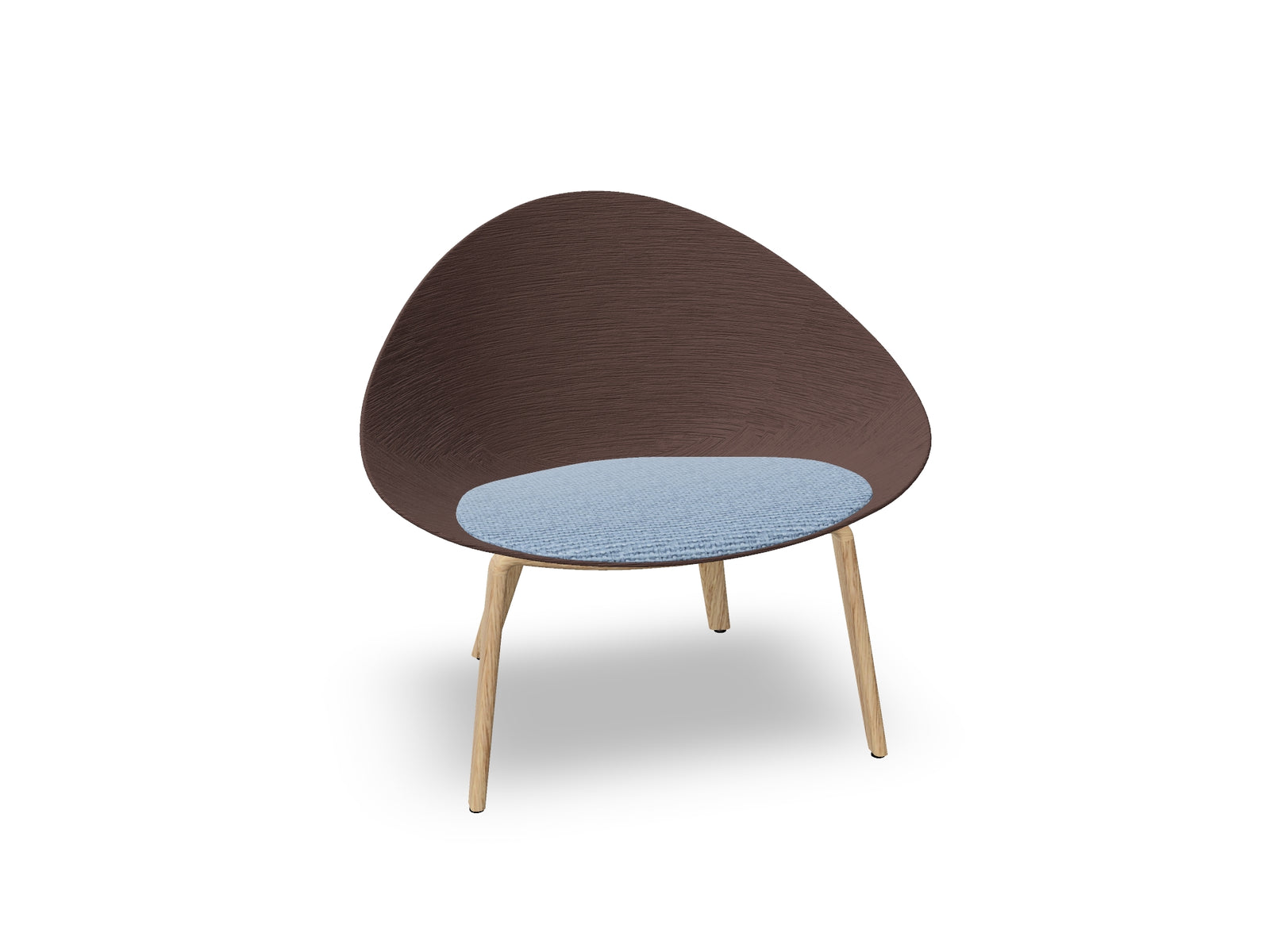 Adell 4 Leg Wood Lounge Chair