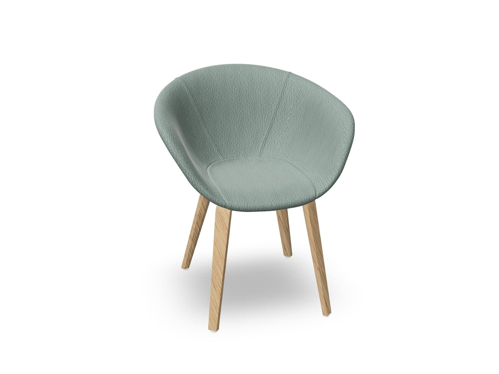 Duna 02 Wood Leg Chair With Full Upholstery Chairs Arper