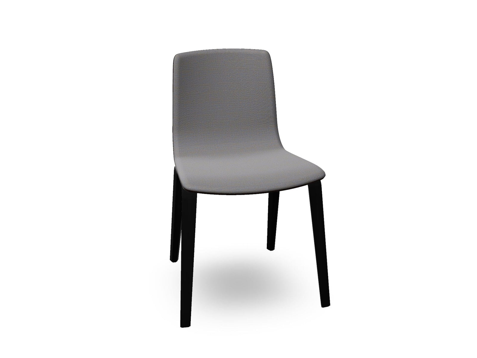 Aava 02 Wooden Chair with Front Upholstery Chairs Arper