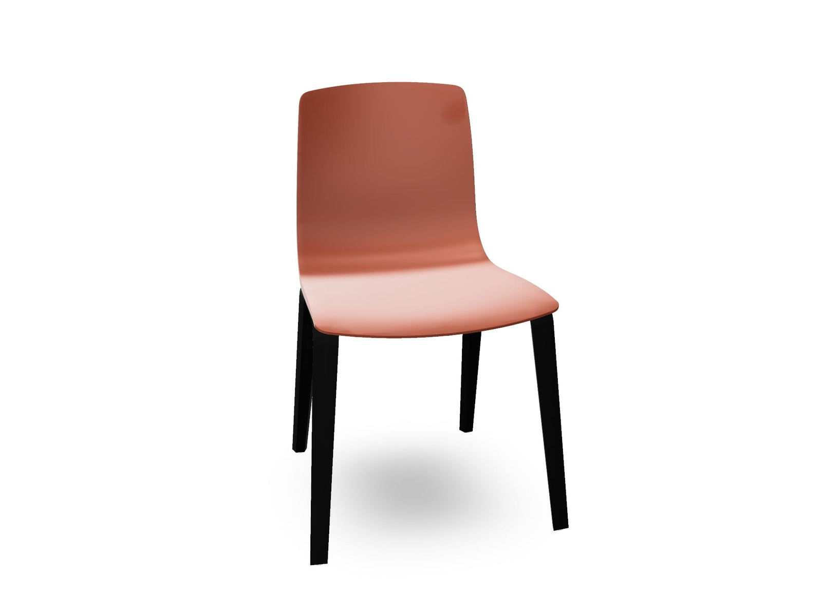 Aava 02-4 Wood Legs Polypropylene Chair Chairs Arper