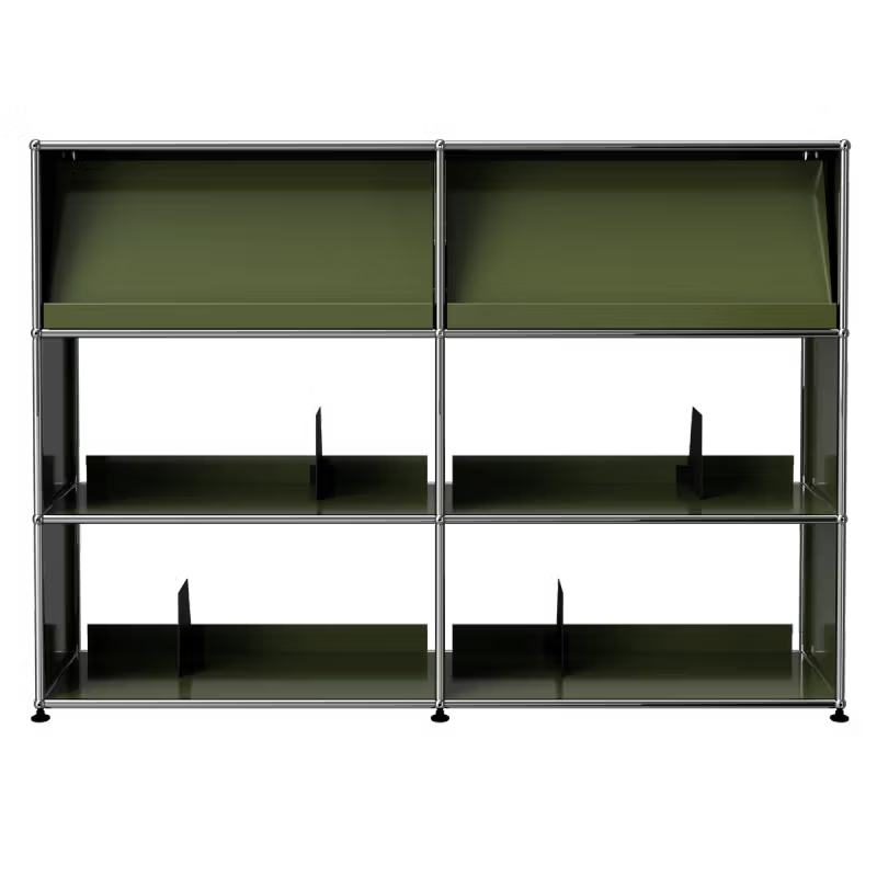 USM Vinyl Display Cabinet 3x2