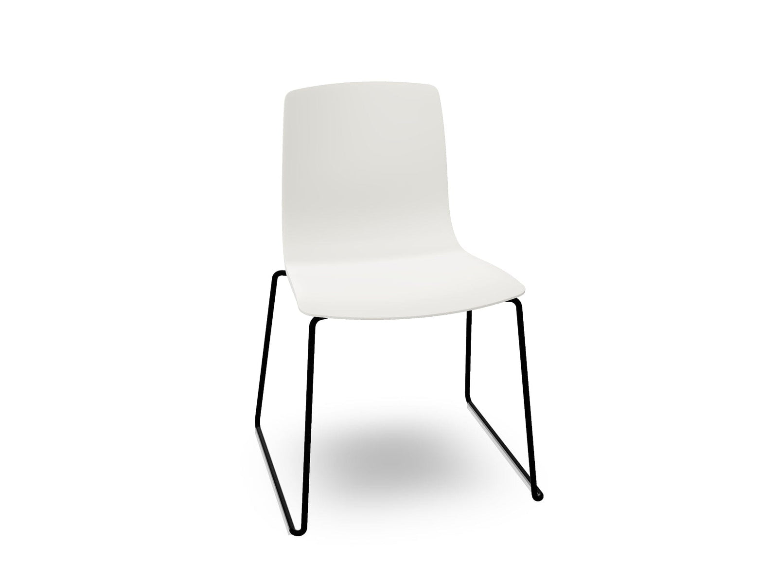 Aava 02 Sled Base Polypropylene Chair Chairs Arper