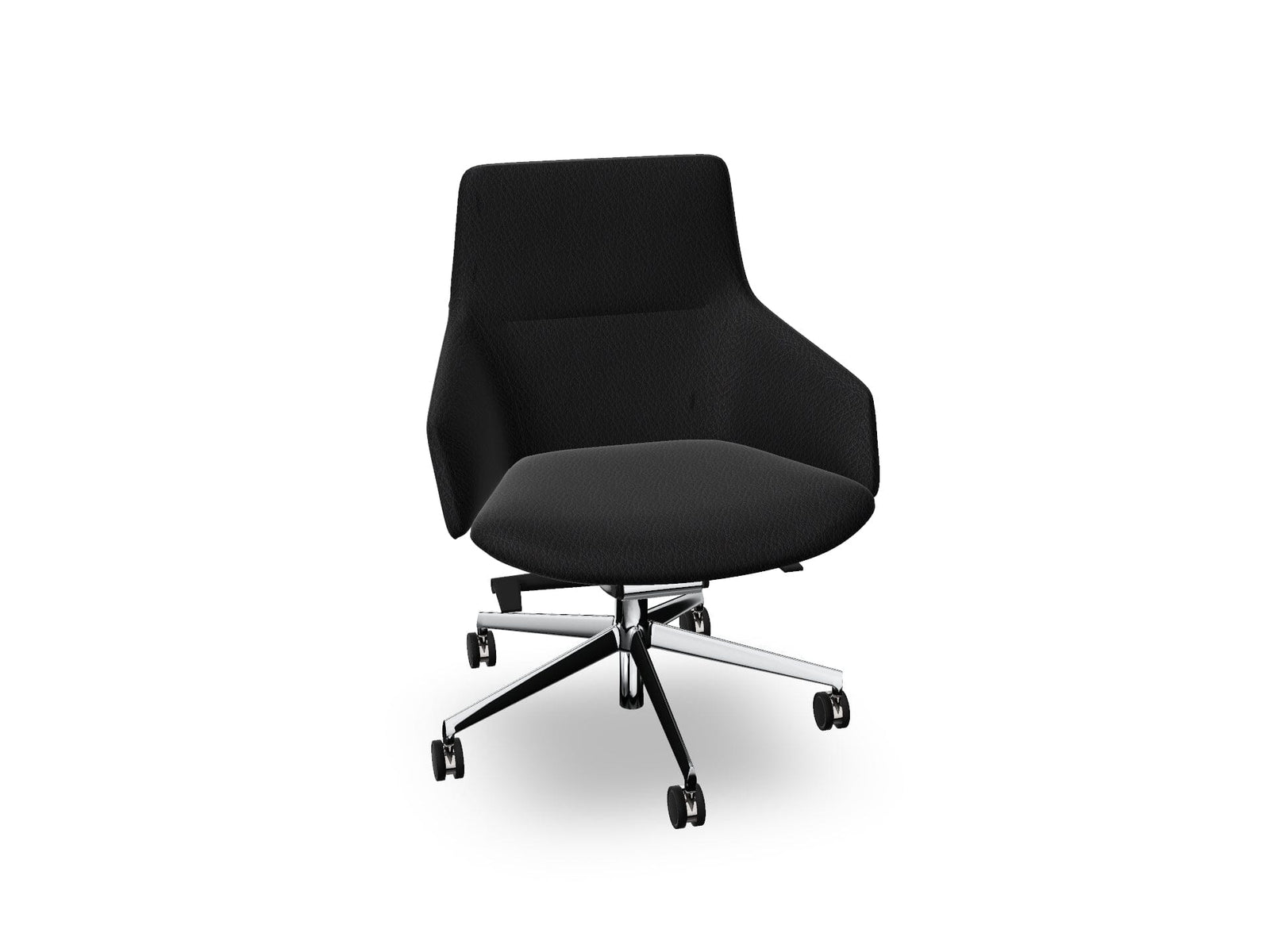 Aston Conference Syncro Five Way Star Base Armchair task chair Arper