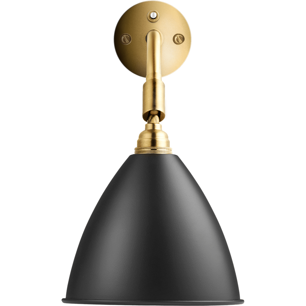 BestLite BL7 Wall Lamp - Hardwired wall / ceiling lamps Gubi Brass/Soft Black Semi Matt