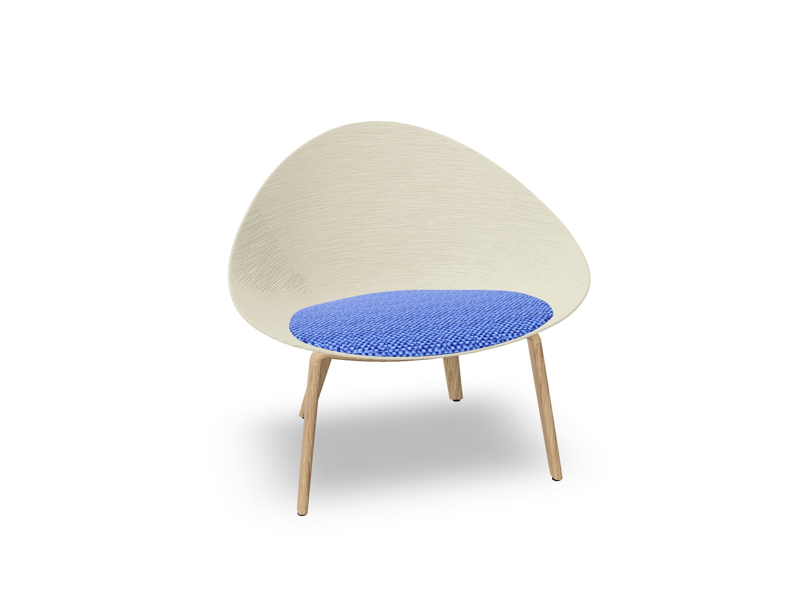 Adell 4 Leg Wood Lounge Chair