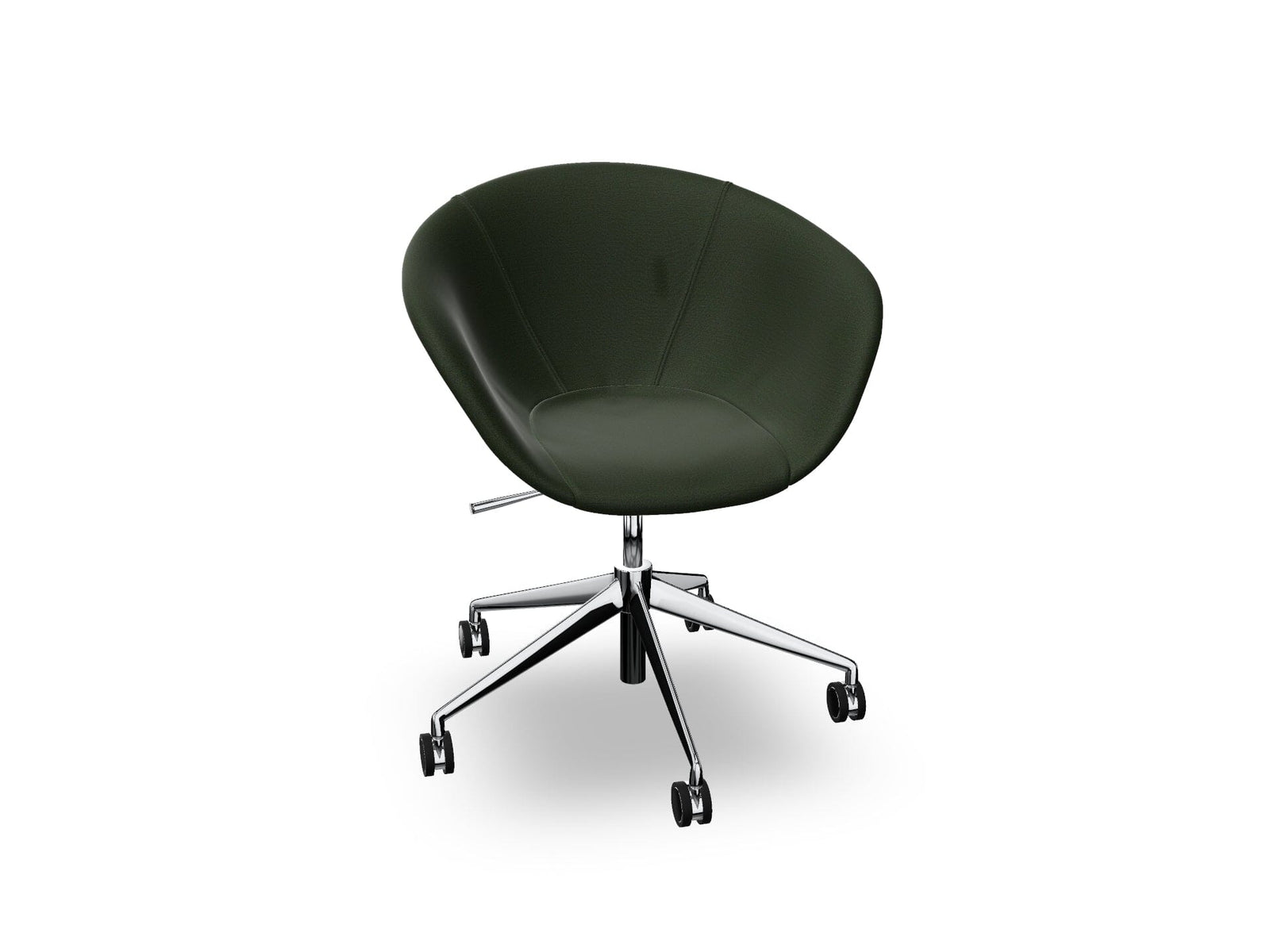 Duna 02 Five Star Base Chair With Front Upholstery Chairs Arper
