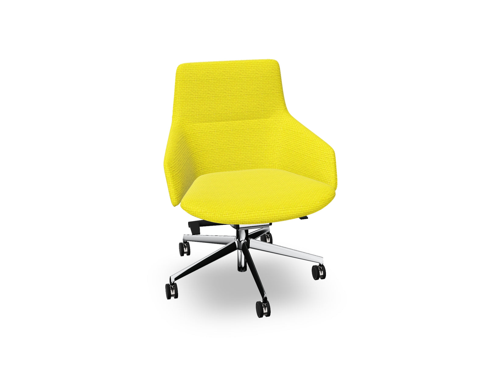 Aston Conference Syncro Five Way Star Base Armchair