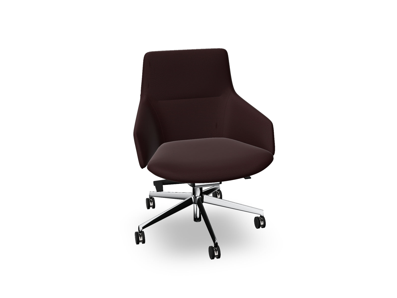 Aston Conference Syncro Five Way Star Base Armchair