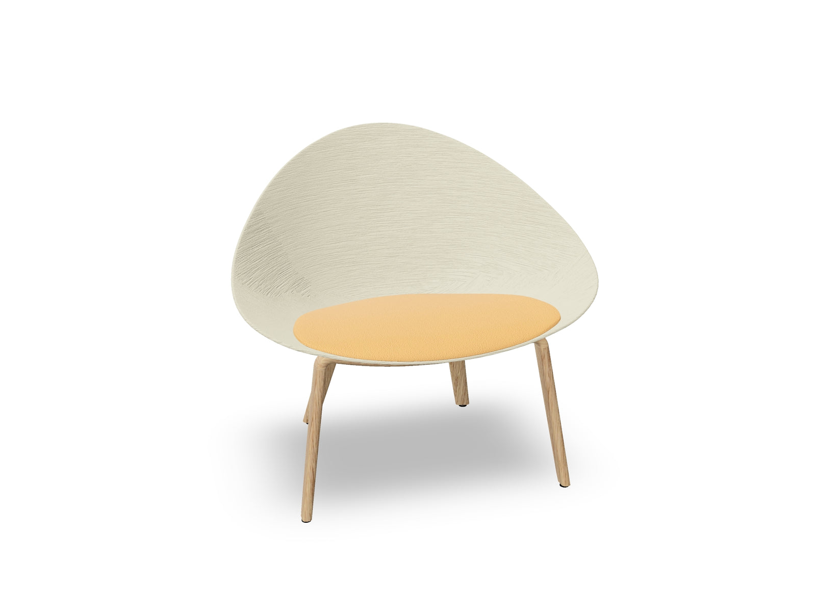 Adell 4 Leg Wood Lounge Chair