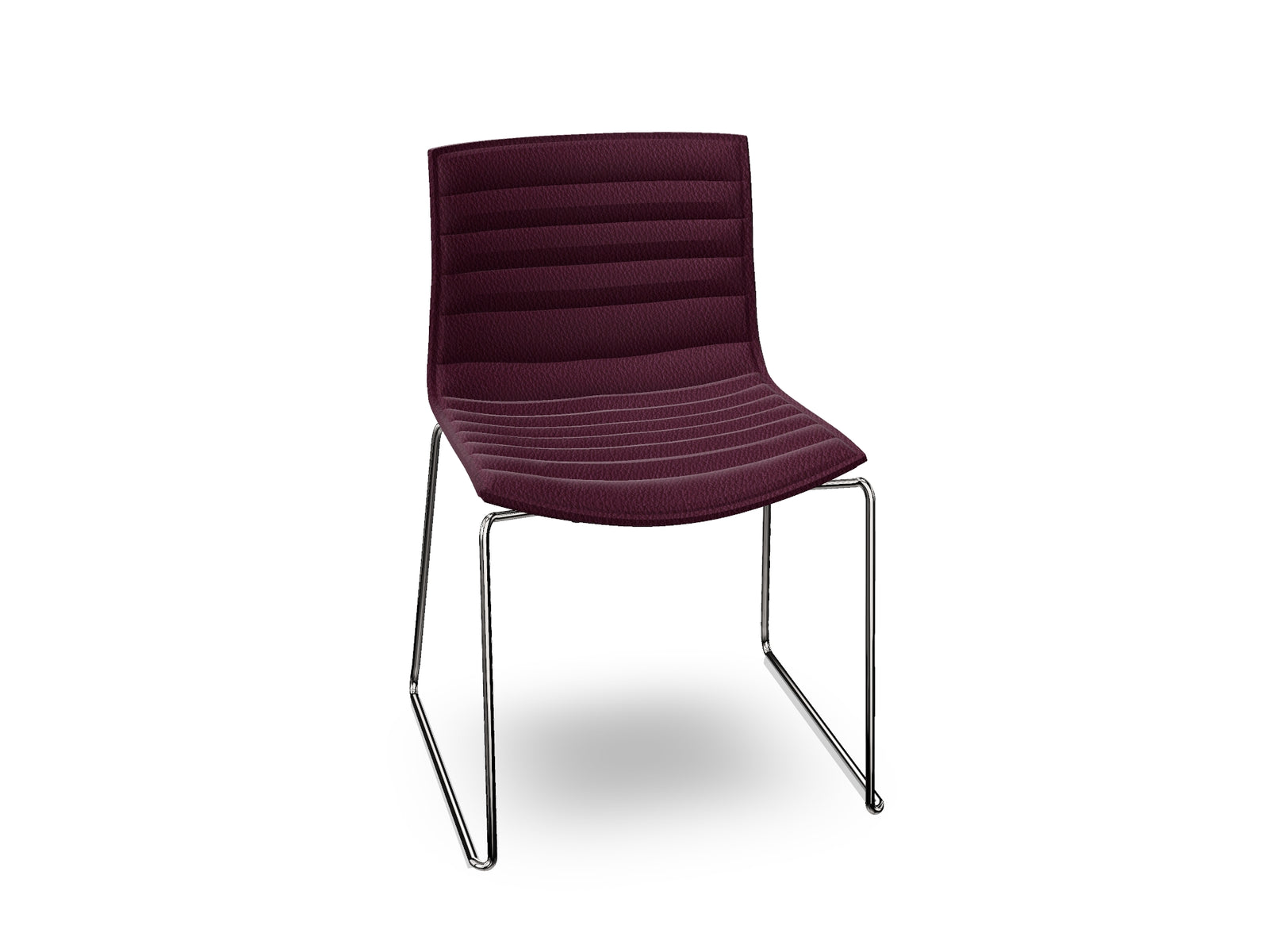 Catifa 46 Sled Base With Fully Upholstered