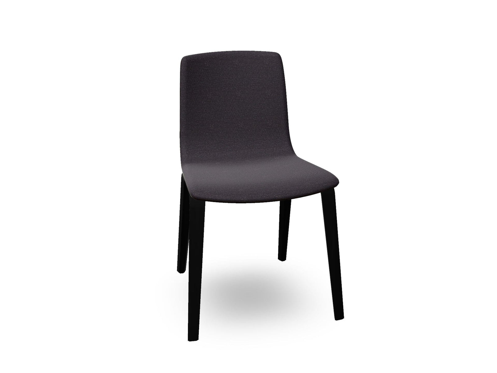 Aava 02 Wooden Chair with Front Upholstery Chairs Arper