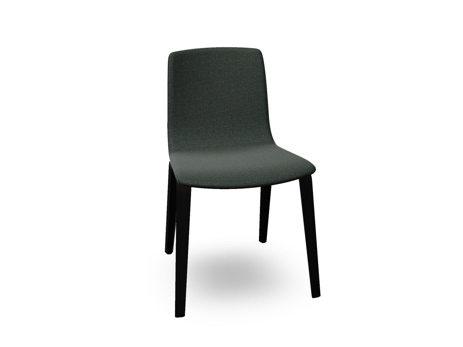 Aava 02 Wooden Chair with Front Upholstery Chairs Arper