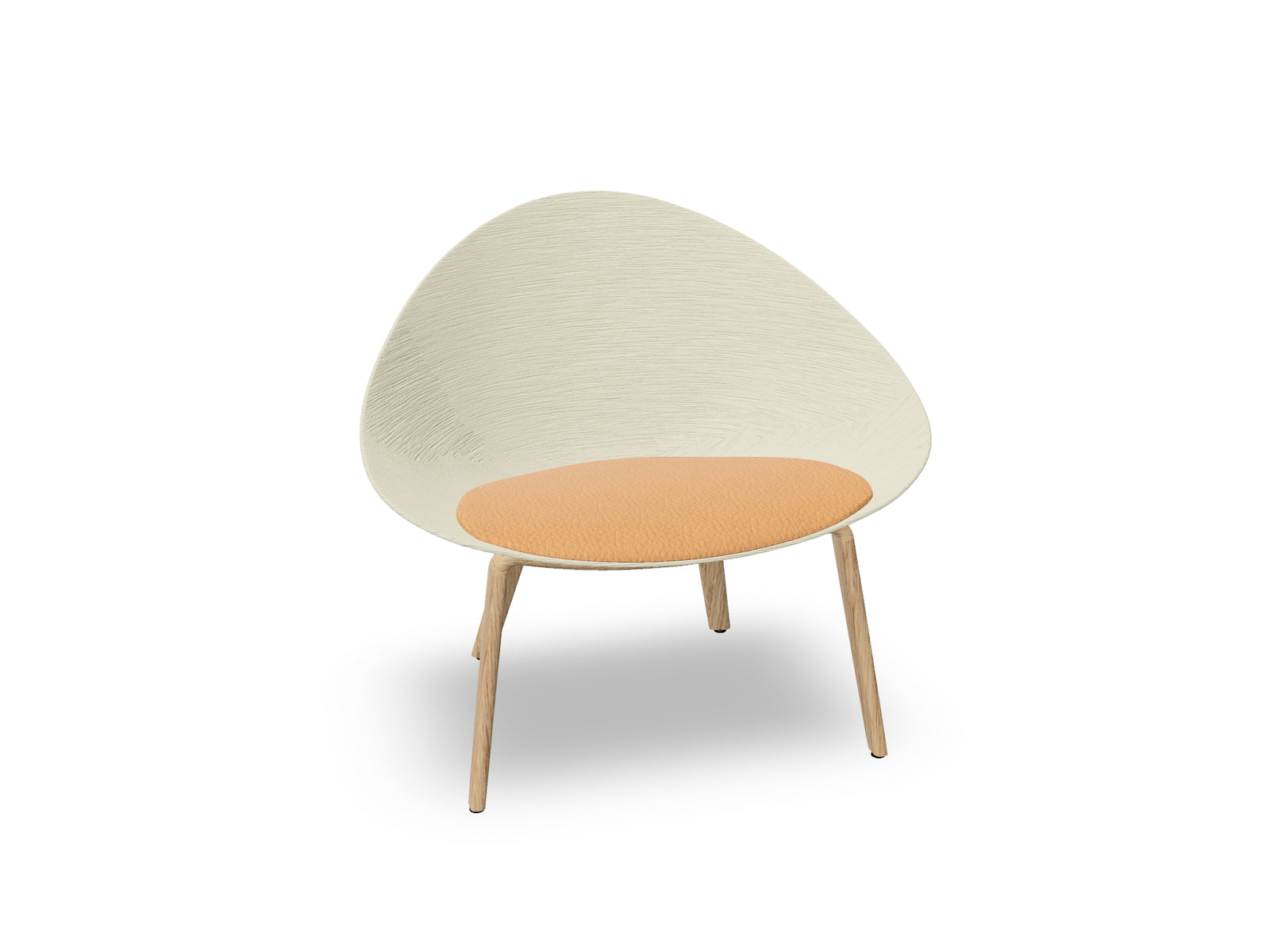 Adell 4 Leg Wood Lounge Chair