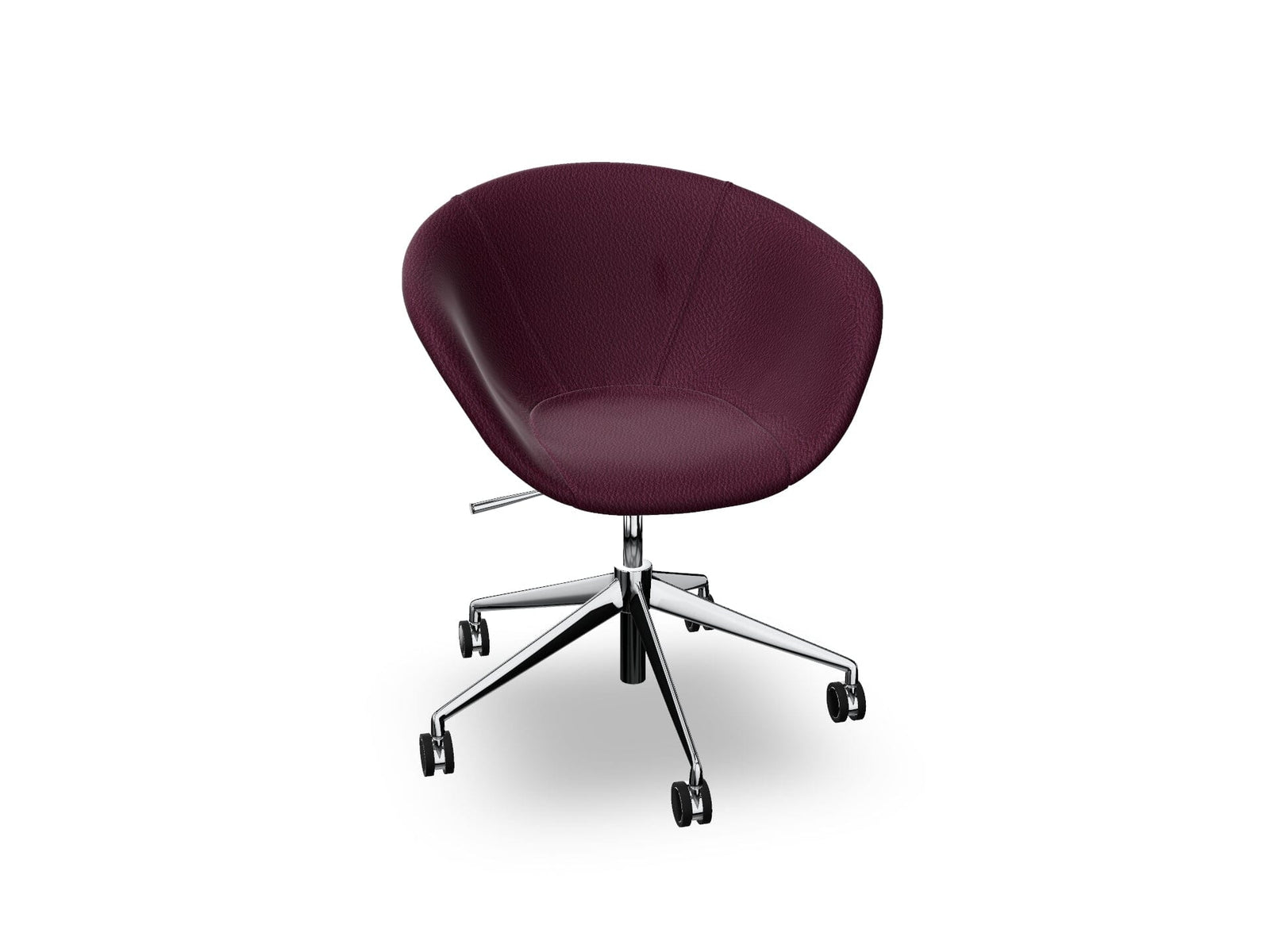 Duna 02 Five Star Base Chair With Front Upholstery Chairs Arper