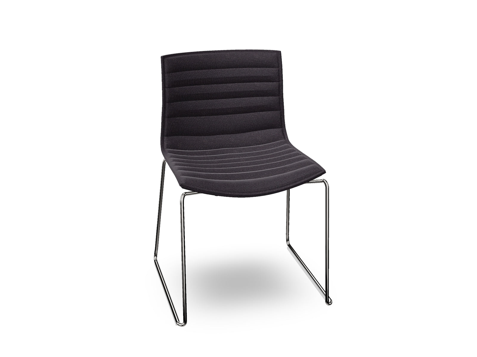 Catifa 46 Sled Base With Fully Upholstered