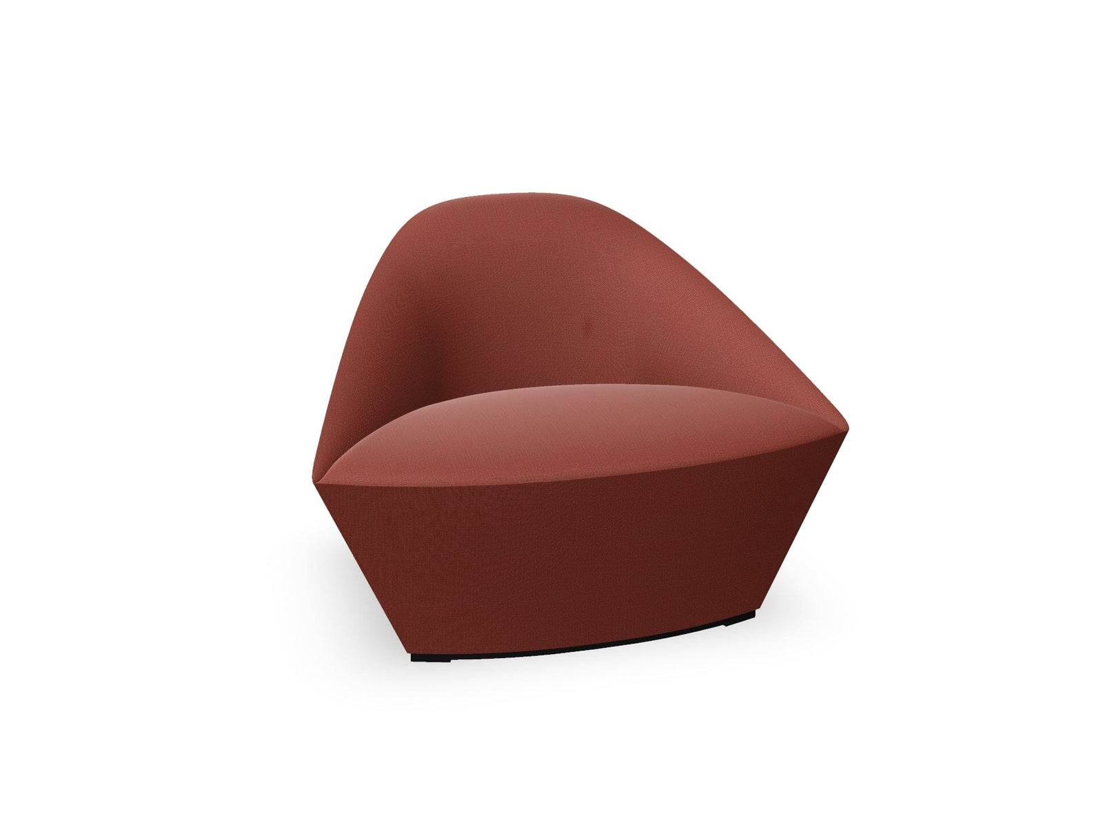 Colina Fully Upholstered Medium Lounge Chair lounge chair Arper