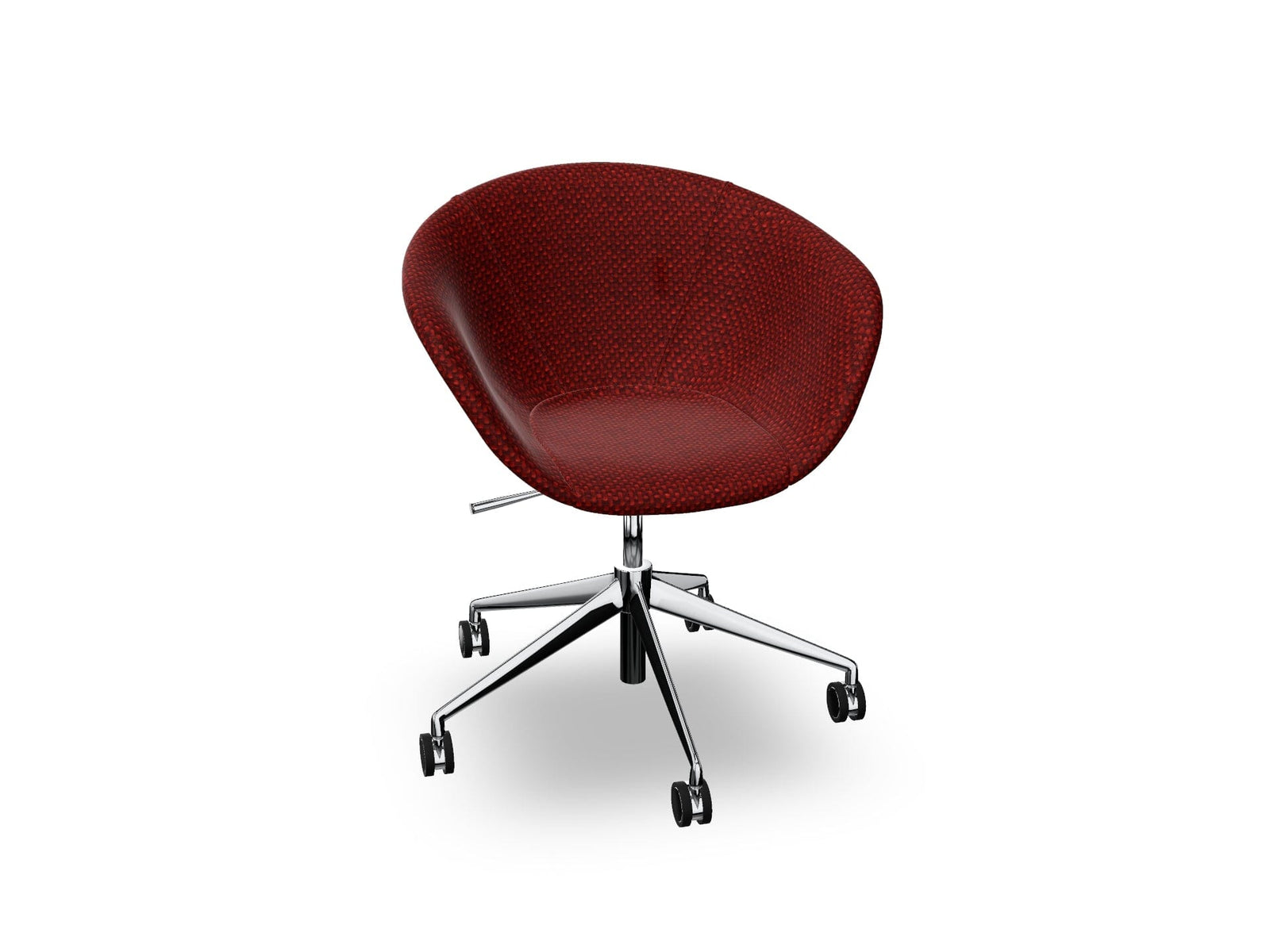 Duna 02 Five Star Base Chair With Front Upholstery Chairs Arper