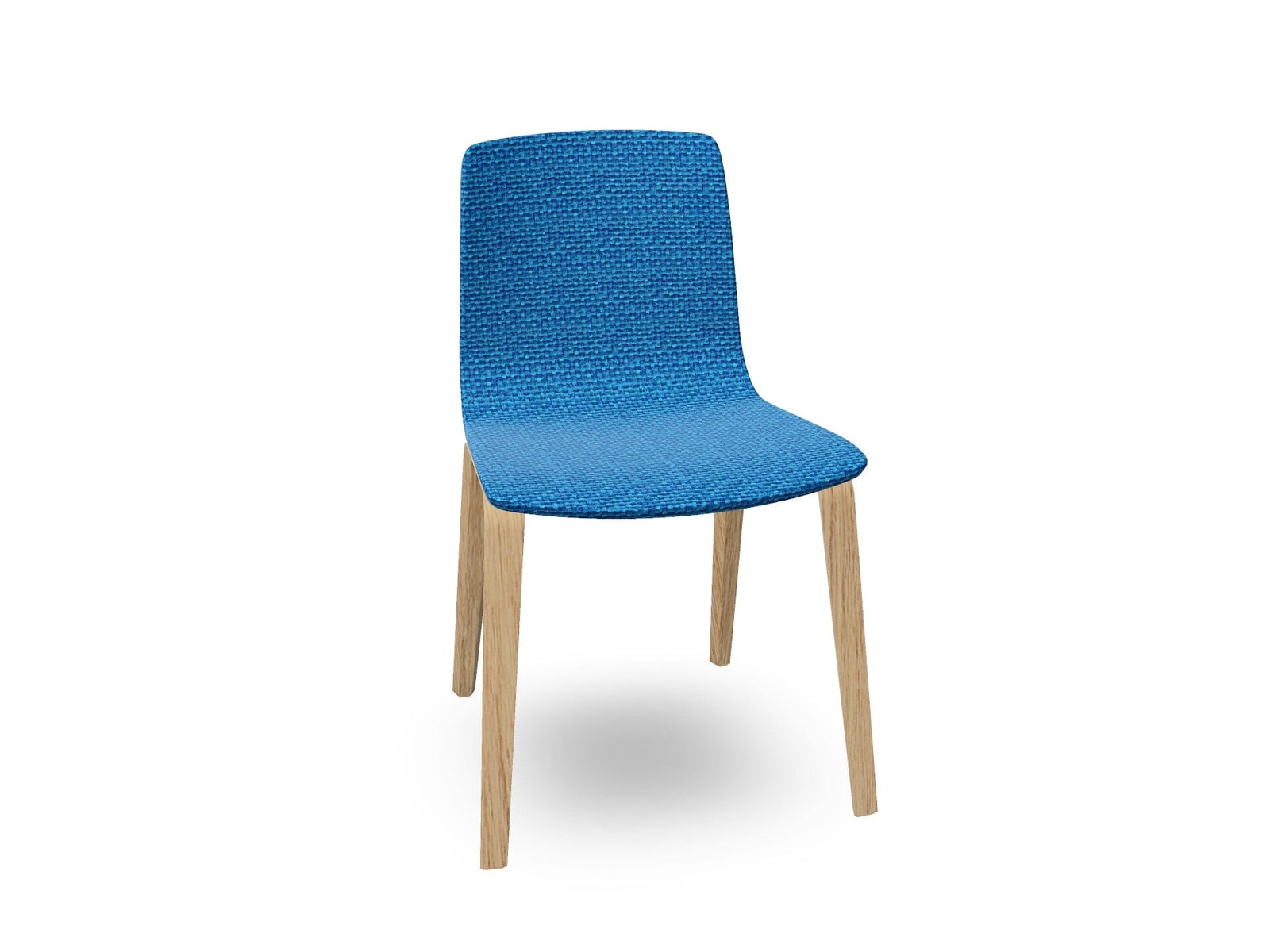 Aava 02-4 Wood Legs Chair With Fully Upholstered Chairs Arper