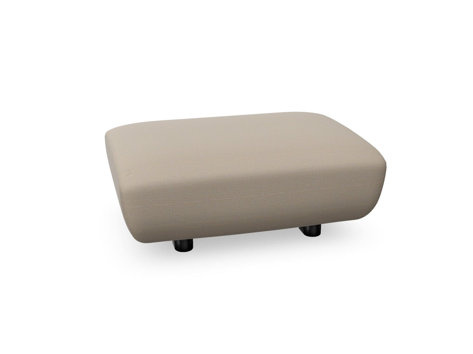 Shaal Rectangular Pouf Pouf Arper