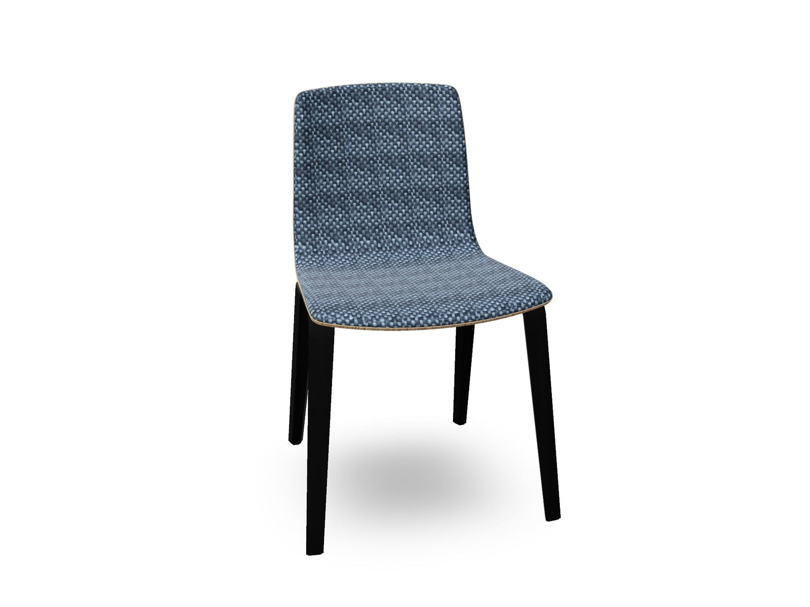 Aava 02 Wooden Chair with Front Upholstery Chairs Arper