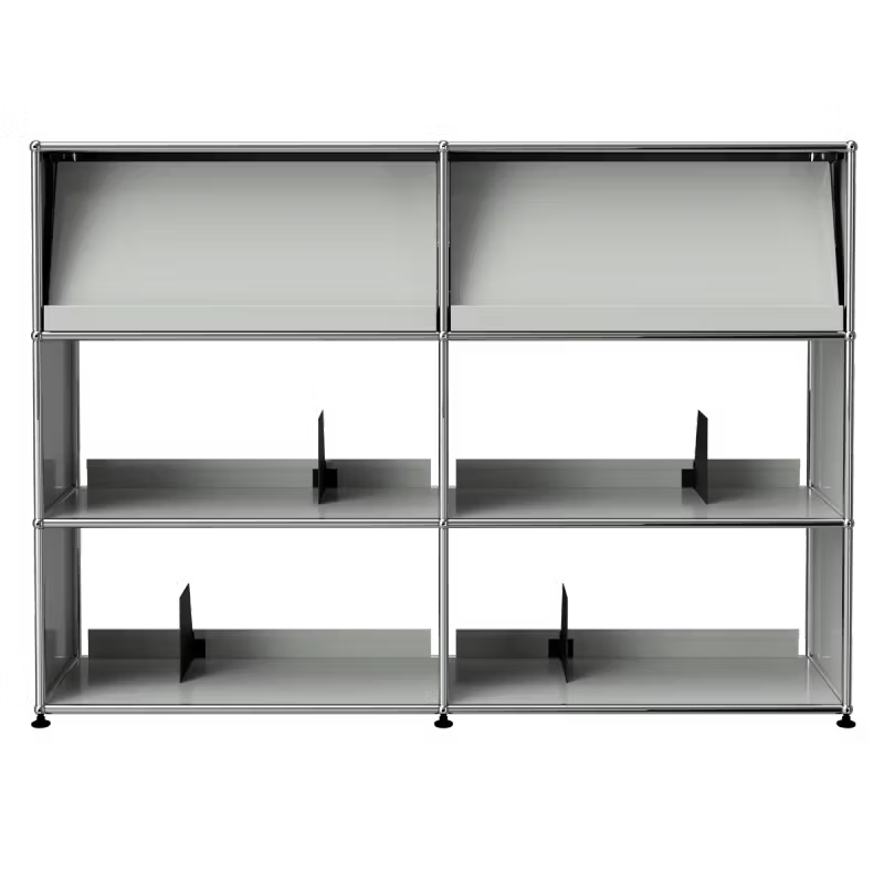 USM Vinyl Display Cabinet 3x2