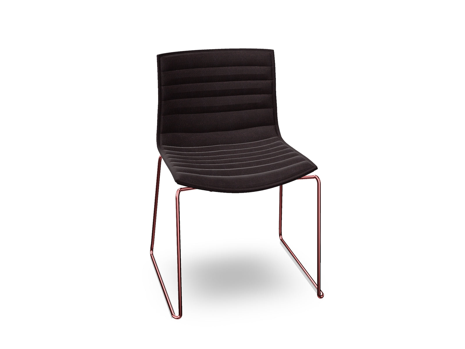 Catifa 46 Sled Base With Fully Upholstered