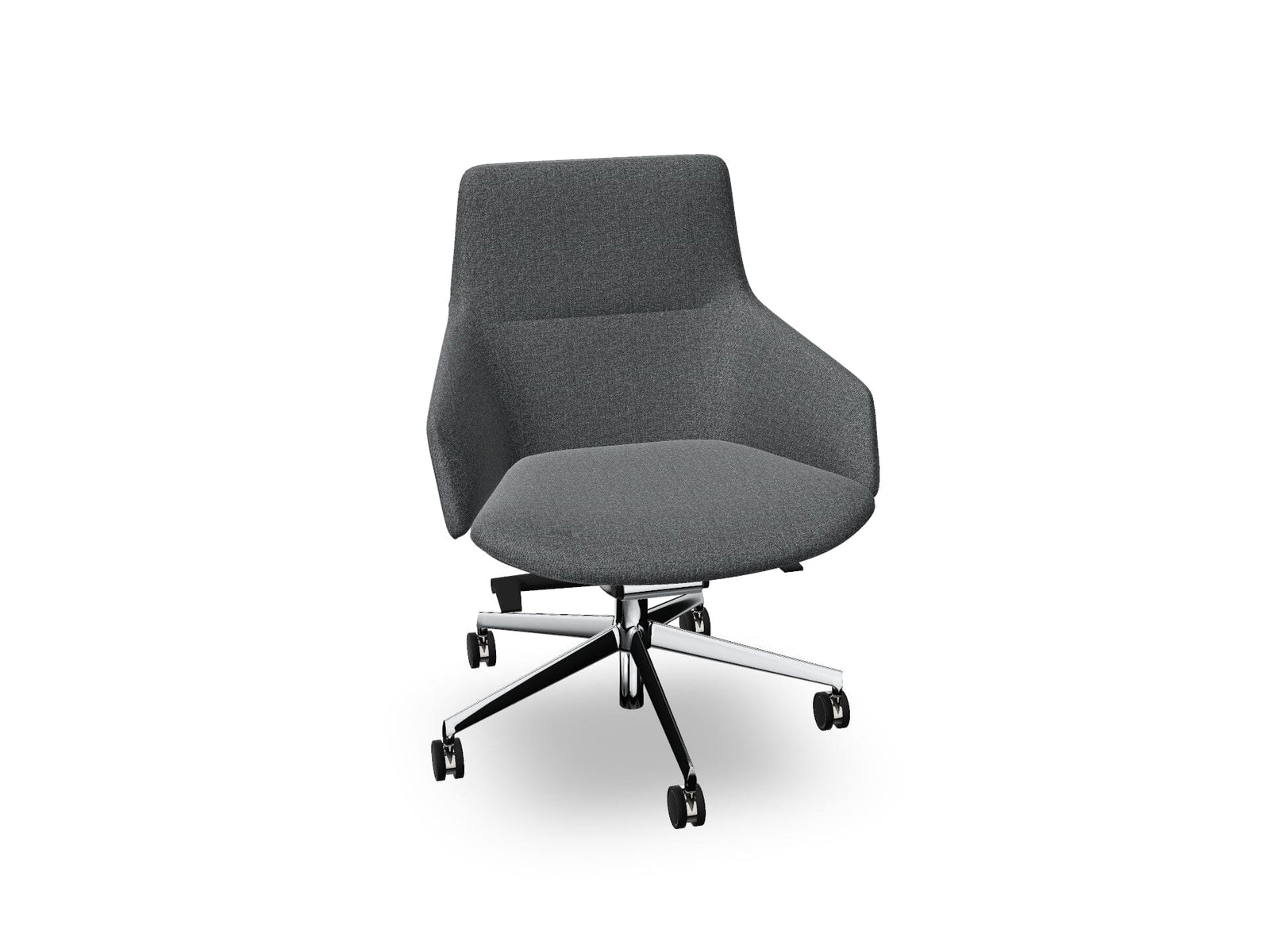 Aston Conference Syncro Five Way Star Base Armchair task chair Arper