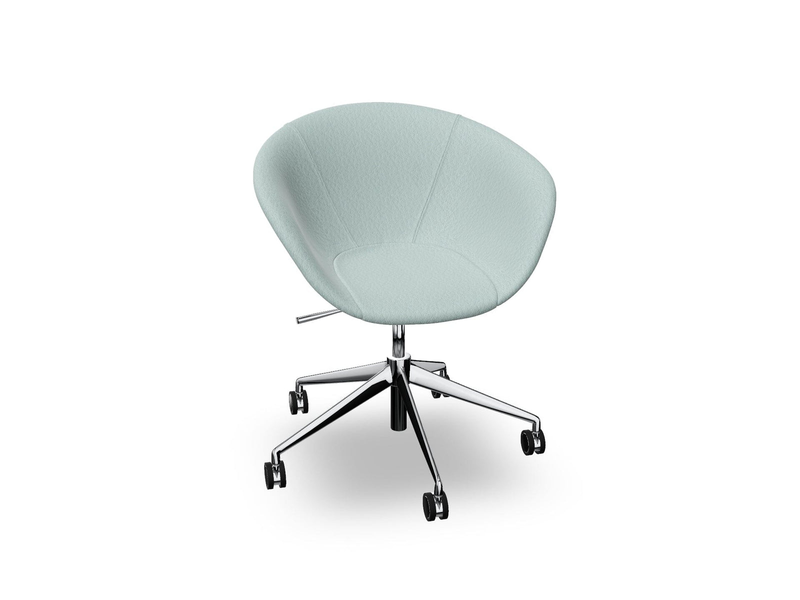 Duna 02 Five Star Base Chair With Front Upholstery Chairs Arper