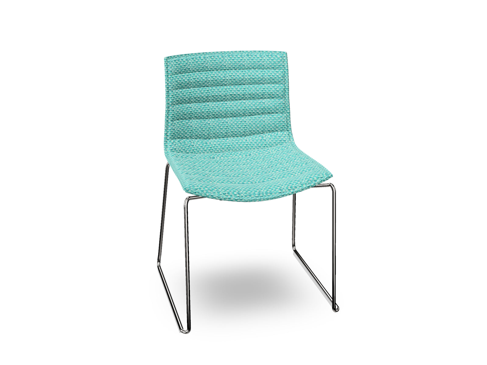 Catifa 46 Sled Base With Fully Upholstered
