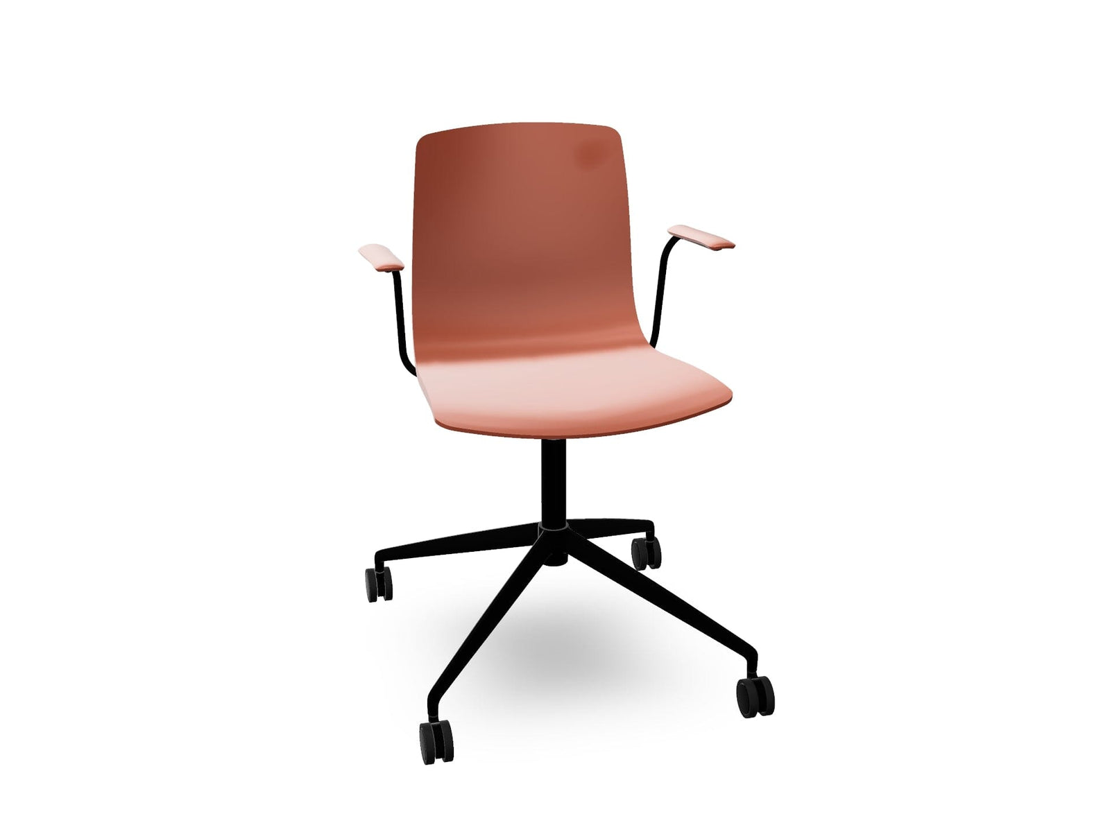 Aava 02 Fixed Trestle Base Polypropylene Chair Chairs Arper