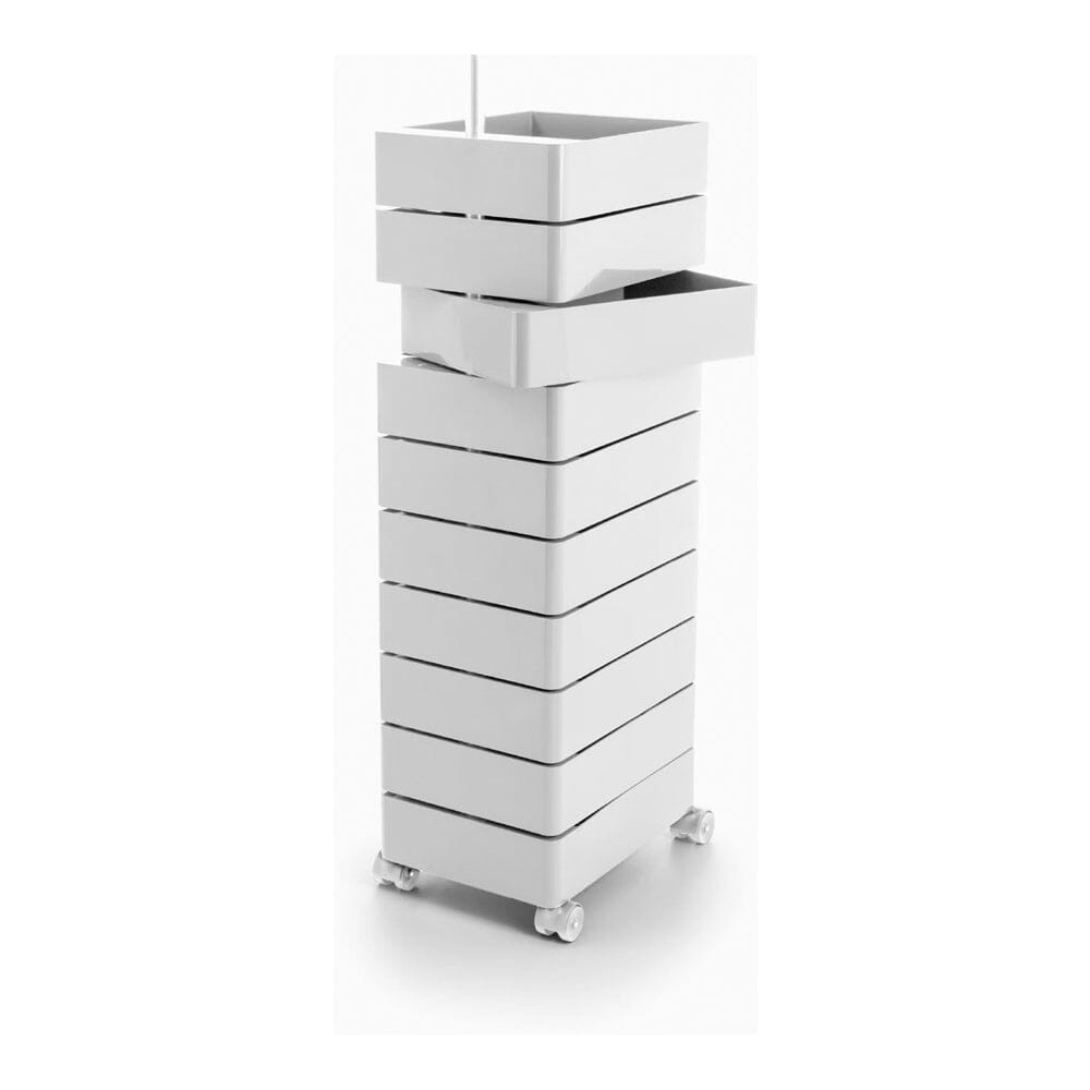 360º Container storage Magis 10-Drawer Unit Glossy White
