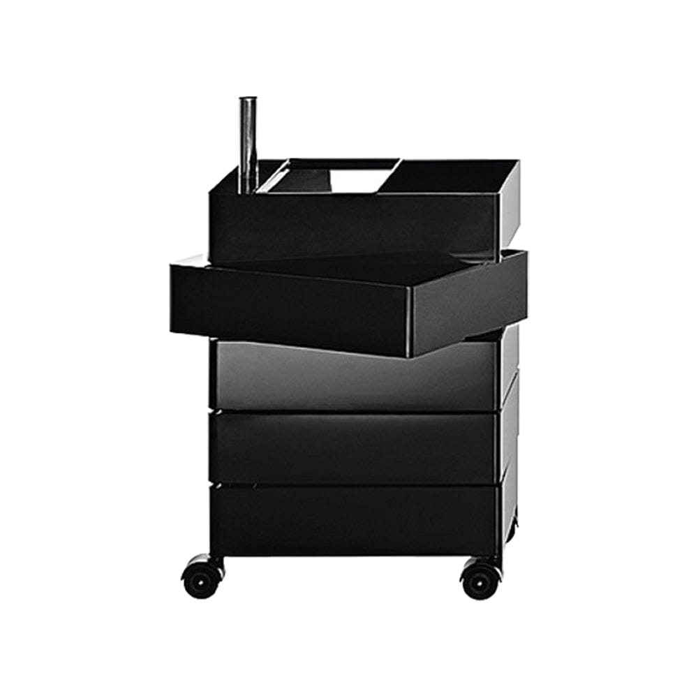 360º Container storage Magis 5-Drawer Unit Glossy Black