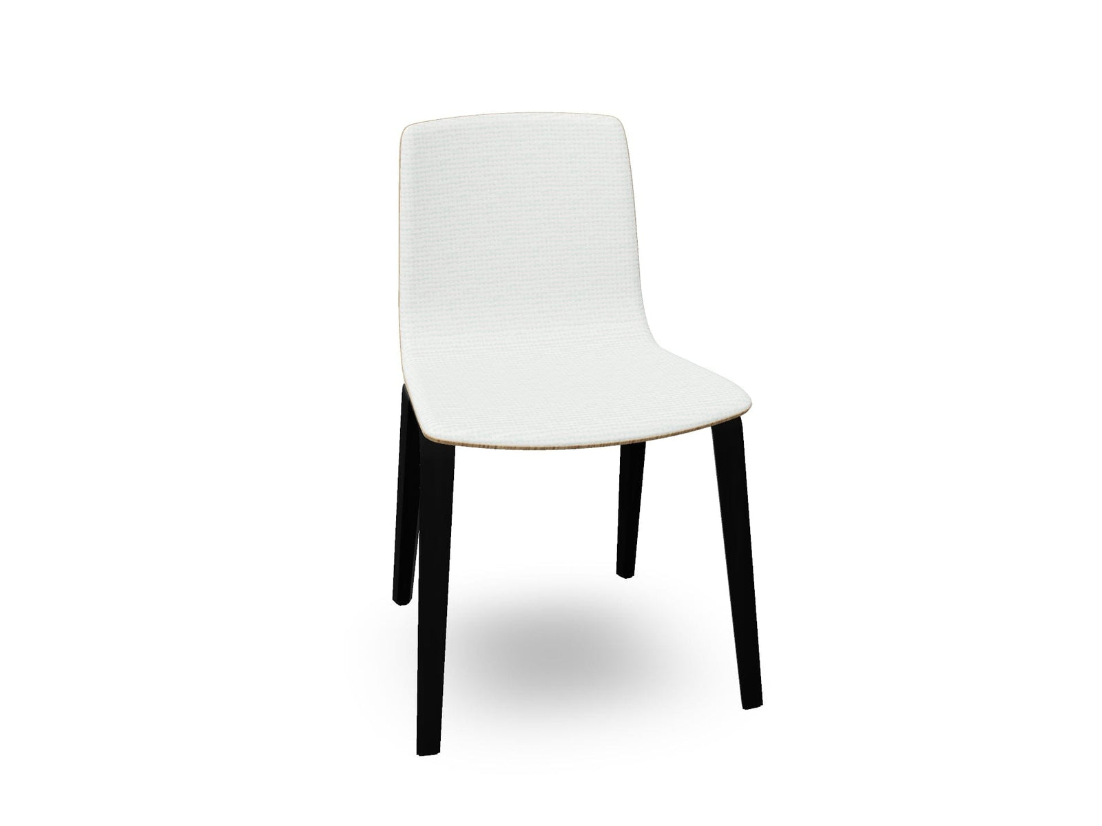 Aava 02 Wooden Chair with Front Upholstery Chairs Arper