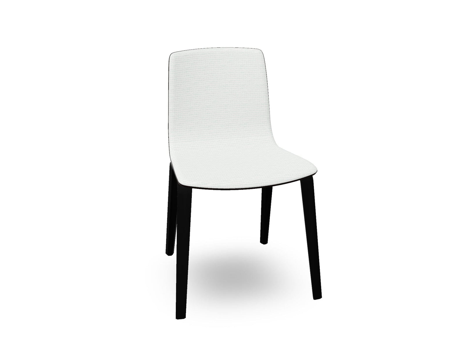 Aava 02 Wooden Chair with Front Upholstery Chairs Arper