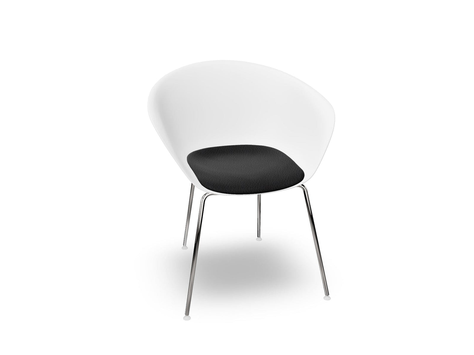 Duna 02 Four Leg Chair With Seat Cushion Chairs Arper