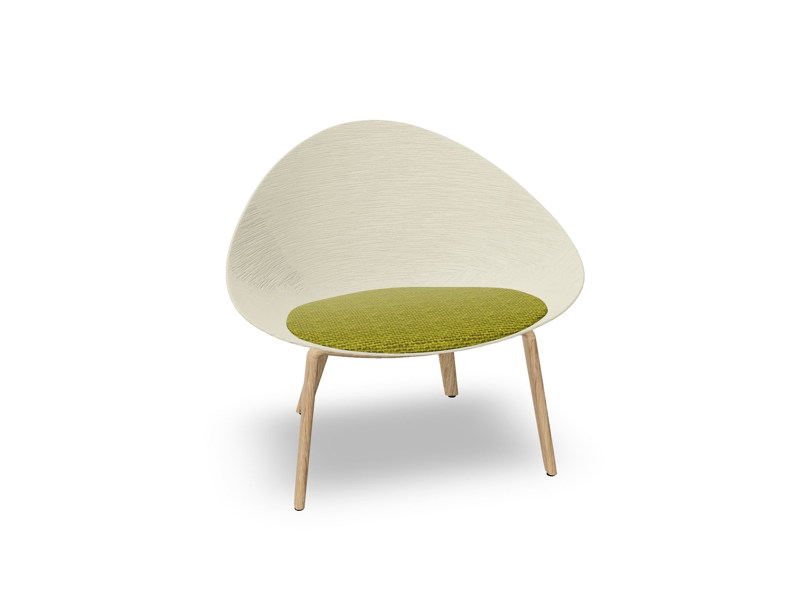 Adell 4 Leg Wood Lounge Chair