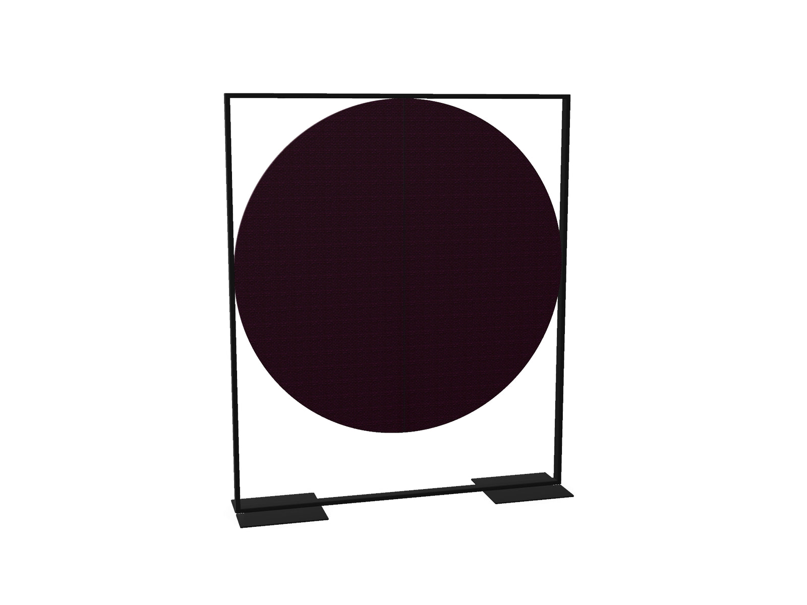 Arper Parentesit Freestanding Module Round Panel