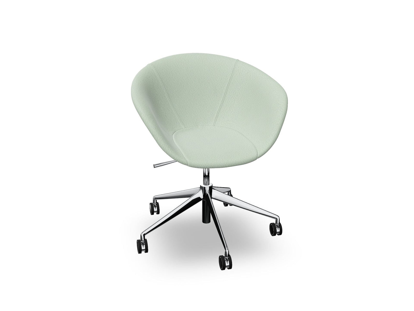 Duna 02 Five Star Base Chair With Front Upholstery Chairs Arper