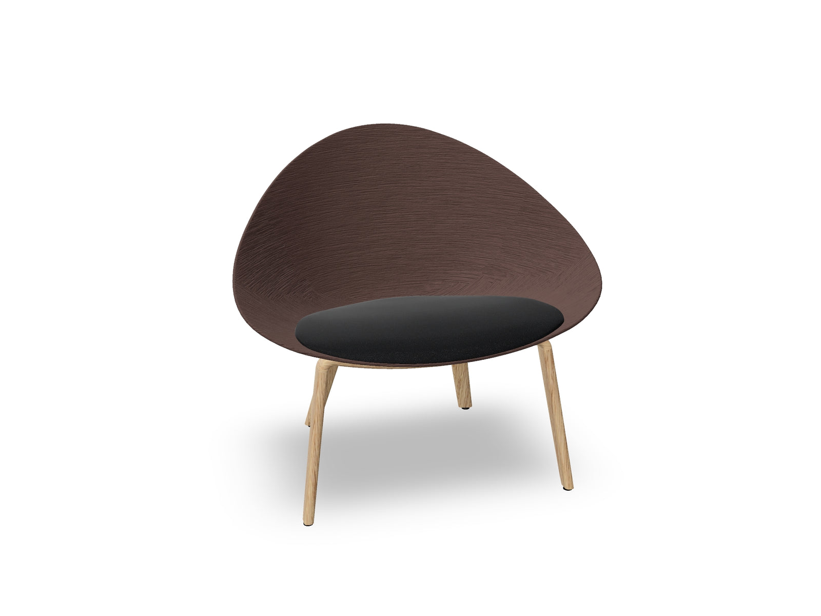 Adell 4 Leg Wood Lounge Chair