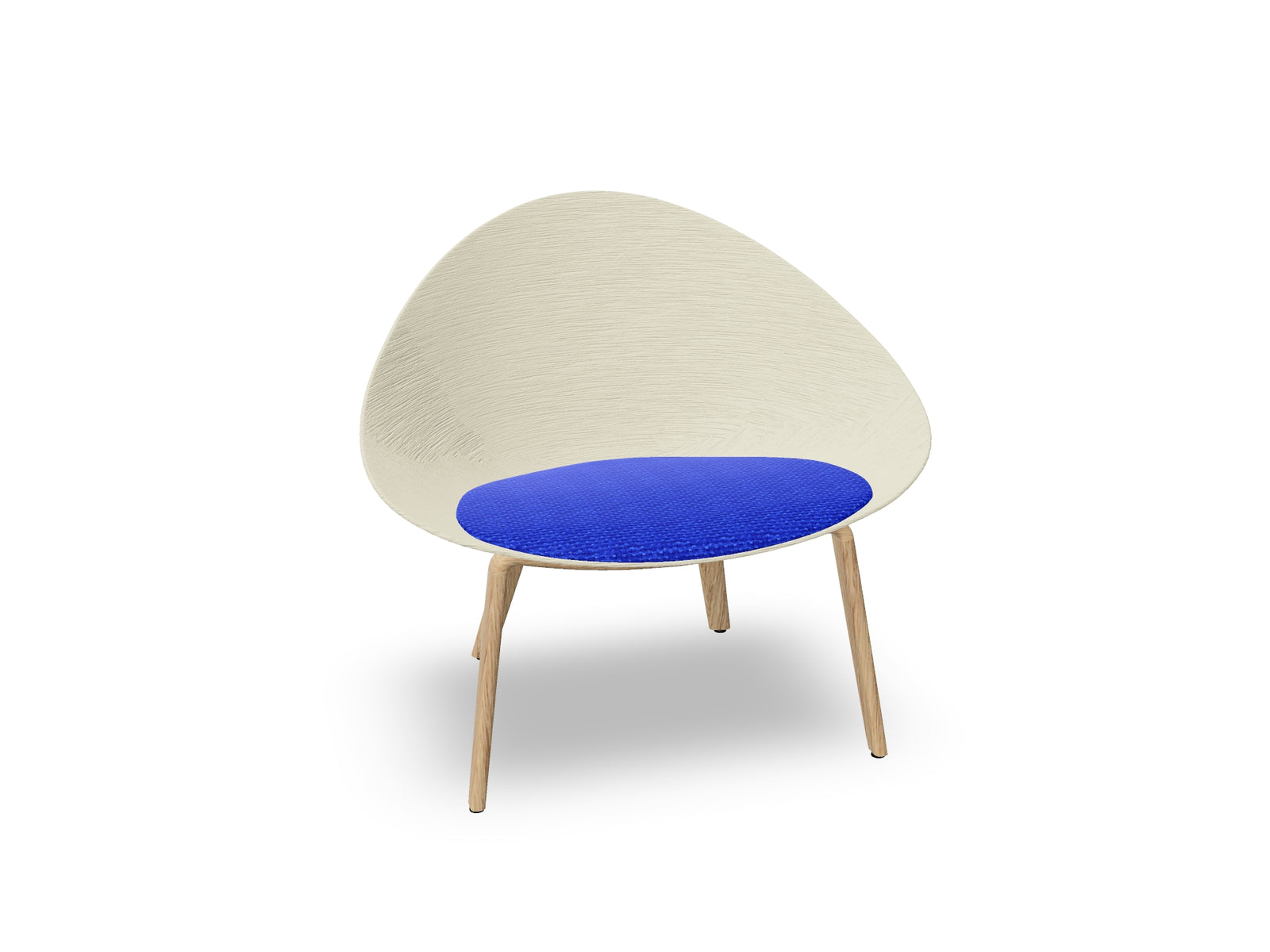 Adell 4 Leg Wood Lounge Chair