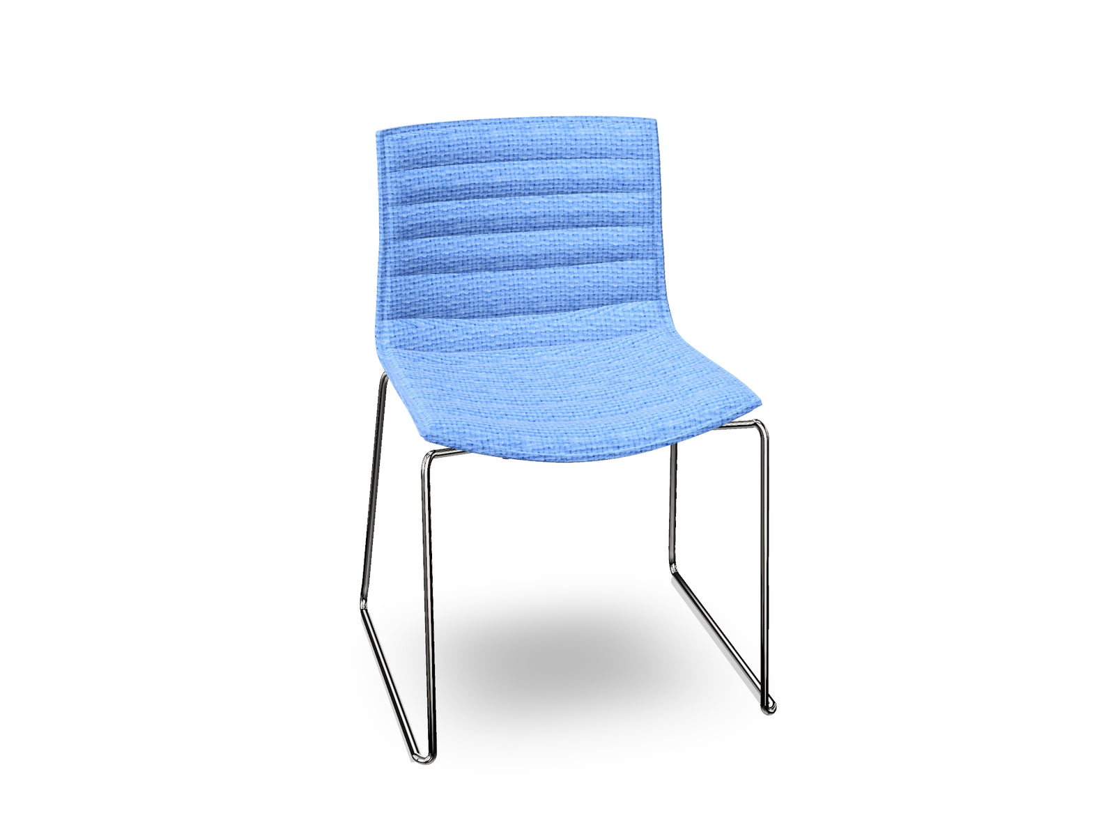 Catifa 46 Sled Base With Fully Upholstered