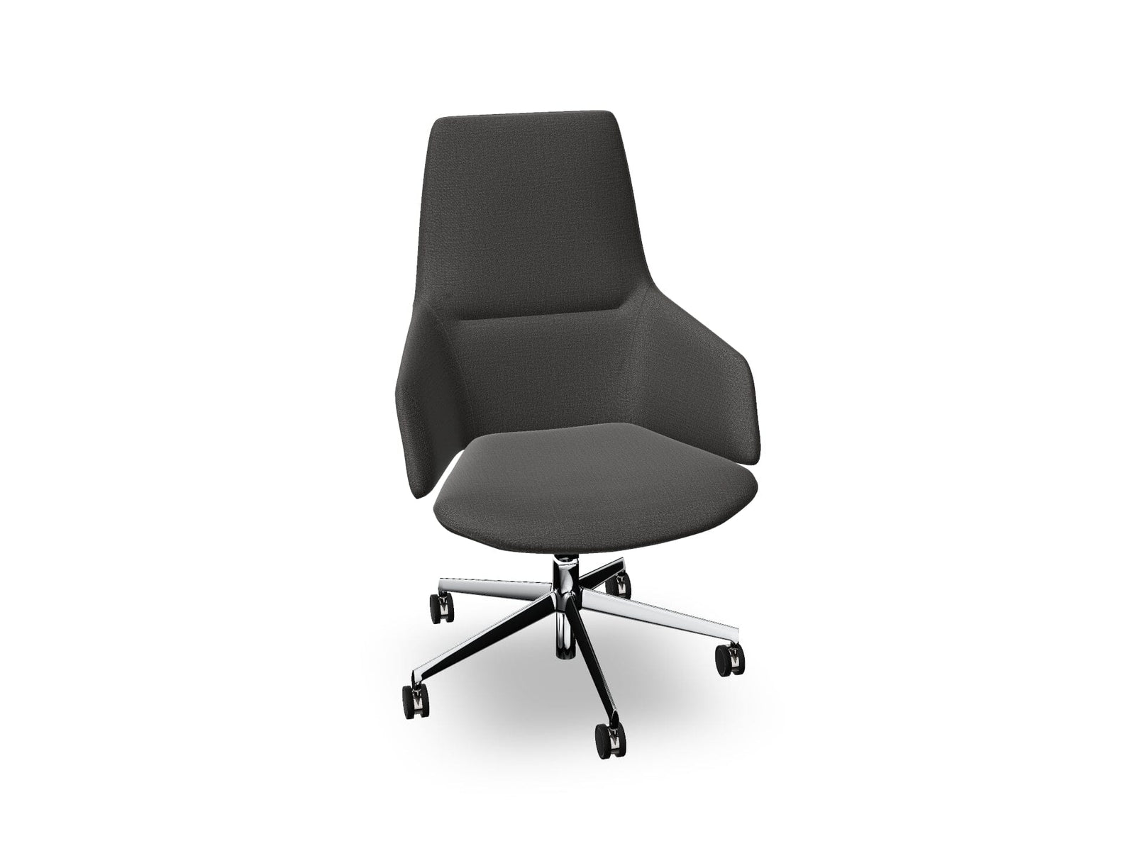 Aston Office Five Way Star Base Armchair Office Chair Arper