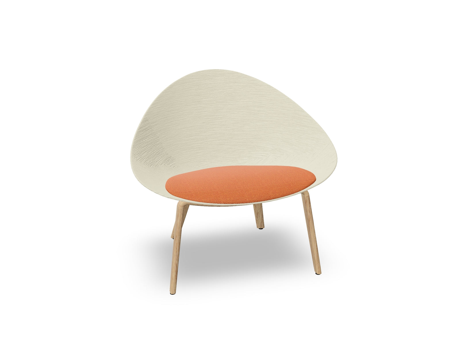 Adell 4 Leg Wood Lounge Chair