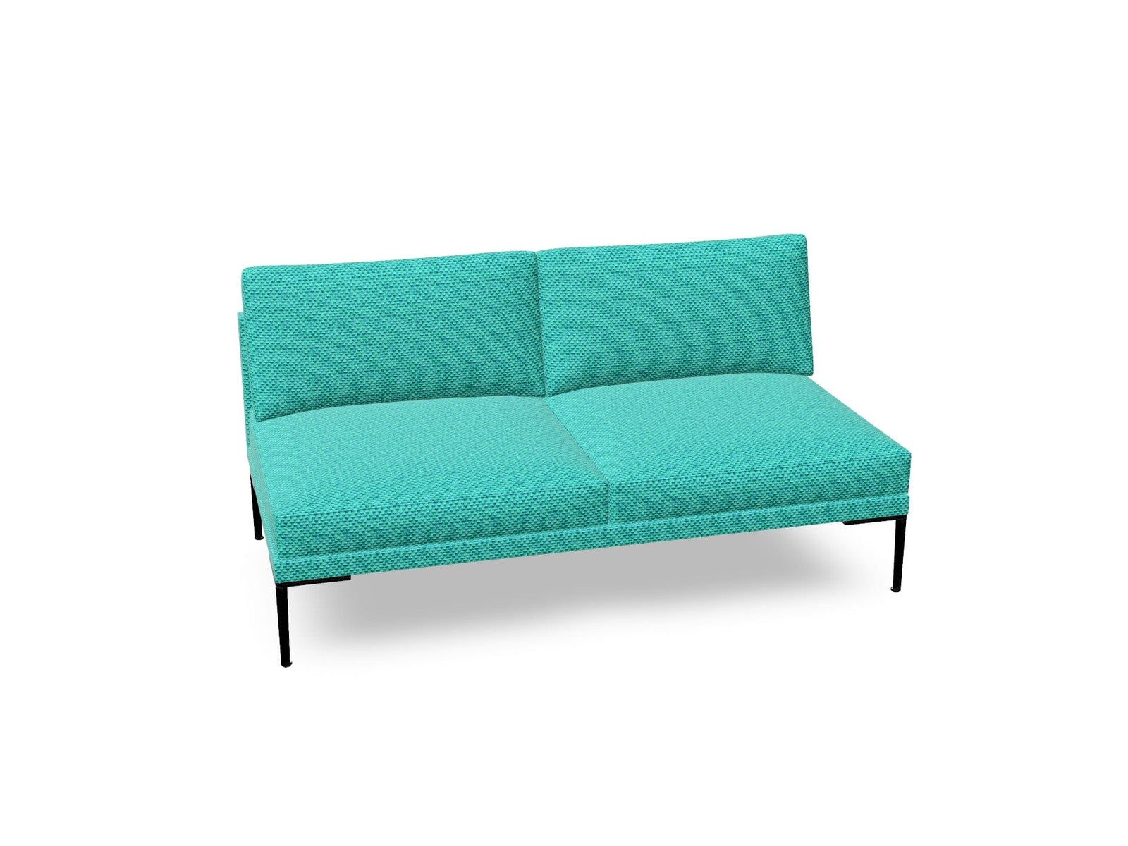 Steeve Two Seat Sofa Without Arms Sofa Arper