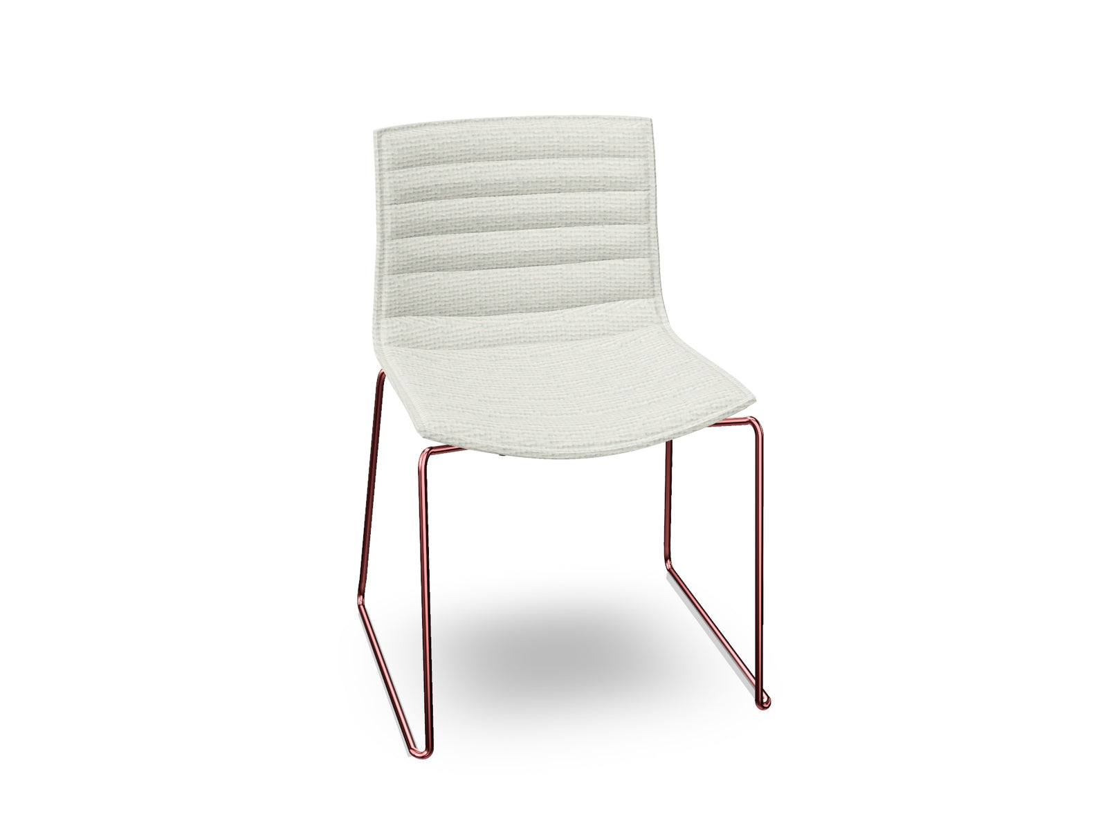 Catifa 46 Sled Base With Fully Upholstered