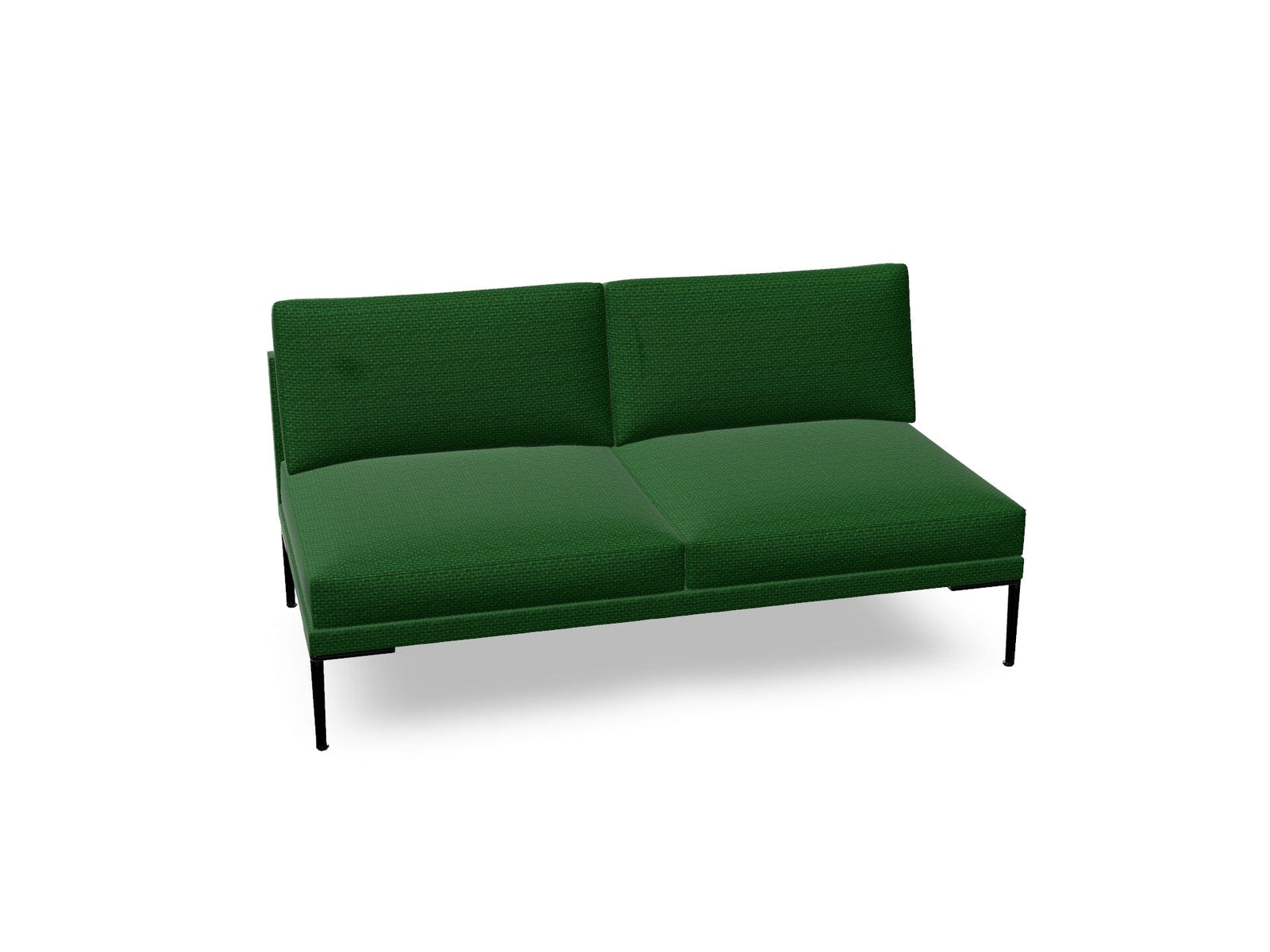 Steeve Two Seat Sofa Without Arms Sofa Arper