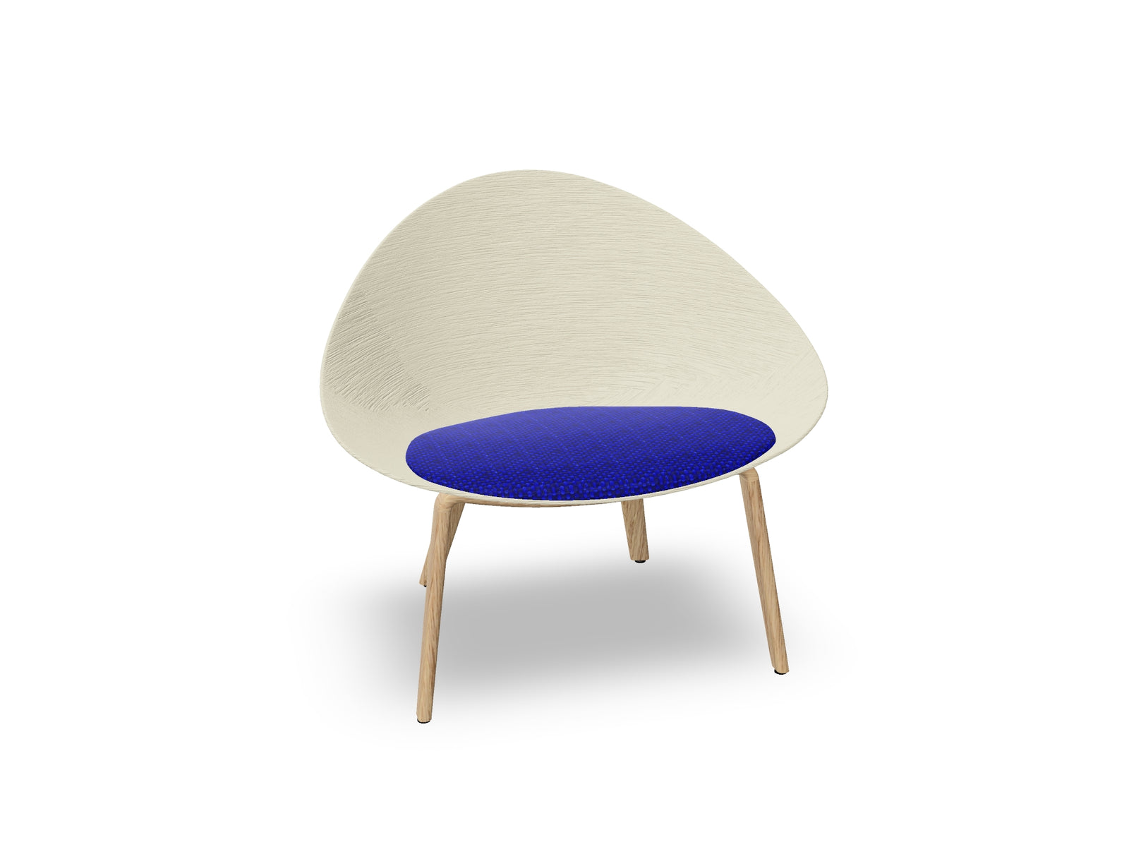 Adell 4 Leg Wood Lounge Chair